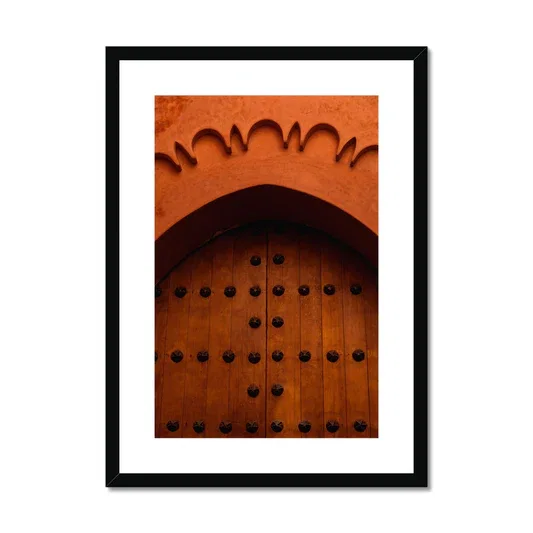 Antique Arabesque Door
