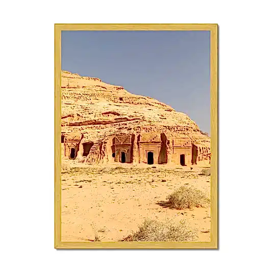 Hegra AlUla I Framed Print