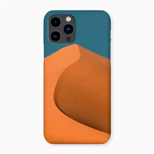 Abstract Dune II | Empty Quarter Snap Phone Case