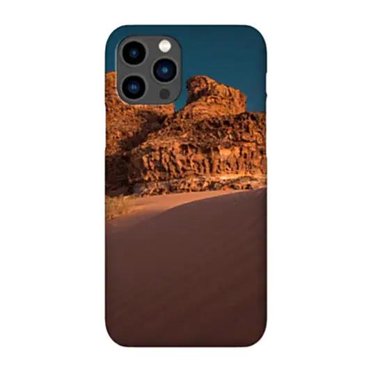 Moonlit Wadi Araba  Snap Phone Case