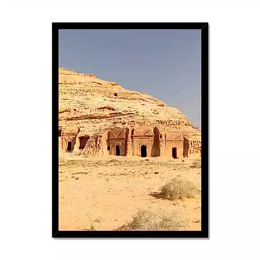 Hegra AlUla I Framed Print